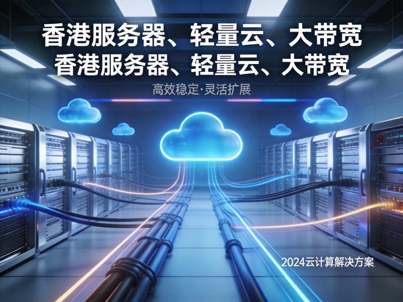 香港服务器、轻量云、大带宽-坤少小屋