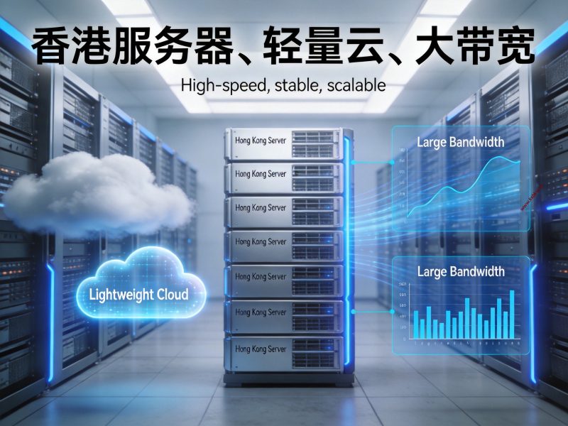 香港服务器、轻量云、大带宽-坤少小屋
