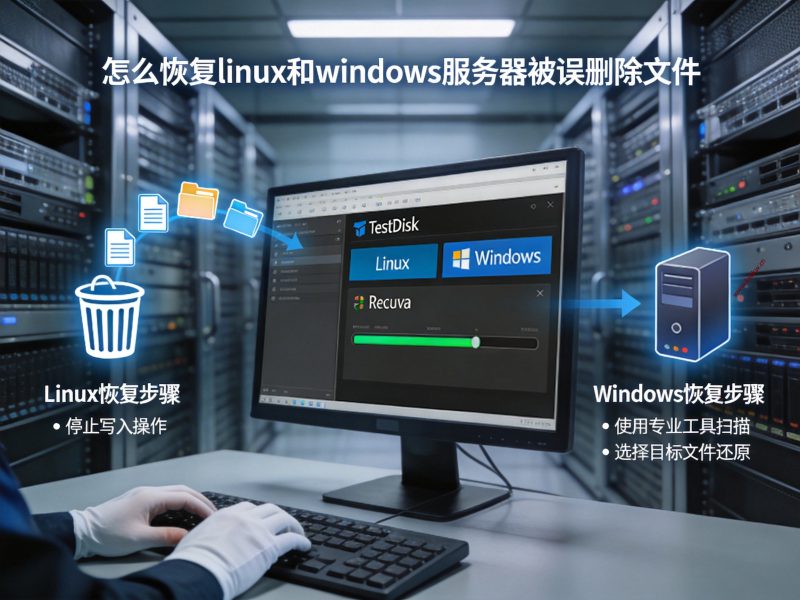怎么恢复linux和windows服务器被误删除文件-坤少小屋