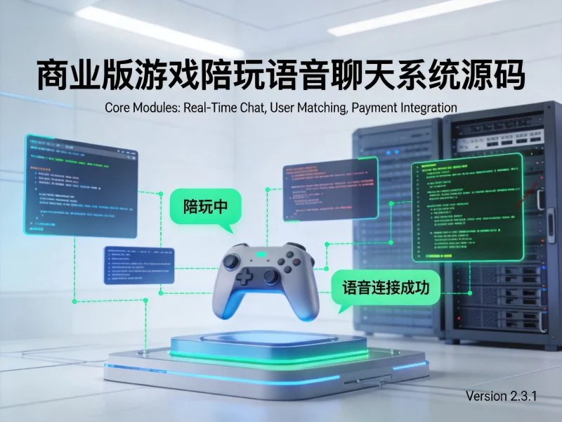 商业版游戏陪玩语音聊天系统源码-坤少小屋